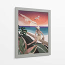 Contemplación junto al mar - Emel Tunaboylu | Cuadro decorativo de Canvas Lab