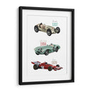 Autos de carreras sntiguos - Goed Blauw | Cuadro decorativo de Canvas Lab