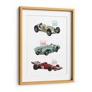 Autos de carreras sntiguos - Goed Blauw | Cuadro decorativo de Canvas Lab