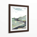 Circuito de Zandvoort - Goed Blauw | Cuadro decorativo de Canvas Lab