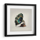 Gramófono de Pavo Real - Artem Pozdniakov | Cuadro decorativo de Canvas Lab
