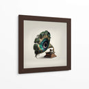 Gramófono de Pavo Real - Artem Pozdniakov | Cuadro decorativo de Canvas Lab