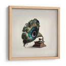 Gramófono de Pavo Real - Artem Pozdniakov | Cuadro decorativo de Canvas Lab