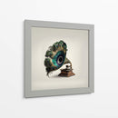 Gramófono de Pavo Real - Artem Pozdniakov | Cuadro decorativo de Canvas Lab