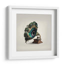 Gramófono de Pavo Real - Artem Pozdniakov | Cuadro decorativo de Canvas Lab