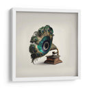 Gramófono de Pavo Real - Artem Pozdniakov | Cuadro decorativo de Canvas Lab