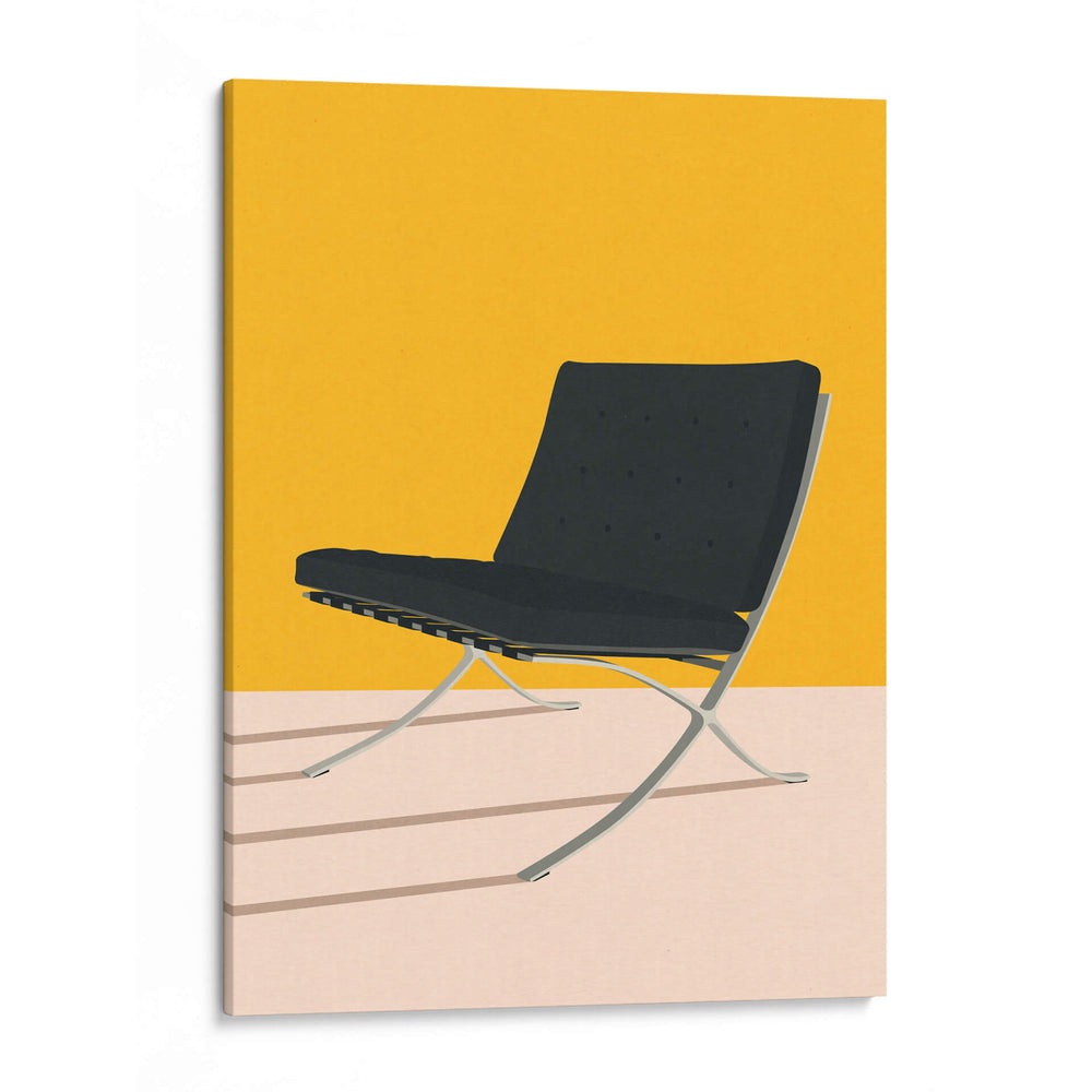 Silla Barcelona de Mies Van Der Rohe - Rosi Feist | Cuadro decorativo de Canvas Lab
