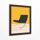 Silla Barcelona de Mies Van Der Rohe - Rosi Feist | Cuadro decorativo de Canvas Lab