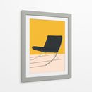 Silla Barcelona de Mies Van Der Rohe - Rosi Feist | Cuadro decorativo de Canvas Lab
