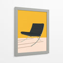 Silla Barcelona de Mies Van Der Rohe - Rosi Feist | Cuadro decorativo de Canvas Lab