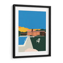 Casa del desierto Kaufmann junto a la piscina - Rosi Feist | Cuadro decorativo de Canvas Lab