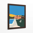 Casa del desierto Kaufmann junto a la piscina - Rosi Feist | Cuadro decorativo de Canvas Lab