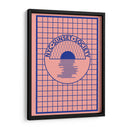 NYC Sunset Society Blue - Rosi Feist | Cuadro decorativo de Canvas Lab