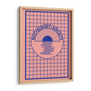 NYC Sunset Society Blue - Rosi Feist | Cuadro decorativo de Canvas Lab