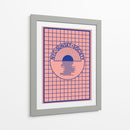 NYC Sunset Society Blue - Rosi Feist | Cuadro decorativo de Canvas Lab