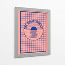 NYC Sunset Society Blue - Rosi Feist | Cuadro decorativo de Canvas Lab