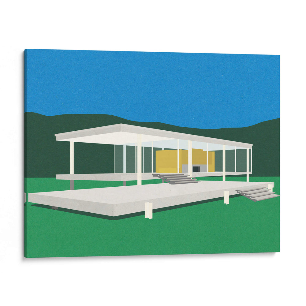Casa Farnsworth de Ludwig Mies Van Der Rohe - Rosi Feist | Cuadro decorativo de Canvas Lab
