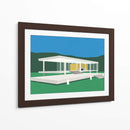 Casa Farnsworth de Ludwig Mies Van Der Rohe - Rosi Feist | Cuadro decorativo de Canvas Lab
