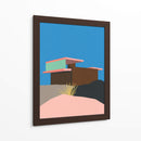 Casa del desierto Kaufmann - Rosi Feist | Cuadro decorativo de Canvas Lab