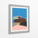 Casa del desierto Kaufmann - Rosi Feist | Cuadro decorativo de Canvas Lab