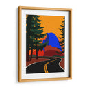 Carretera Clacier con Half Dome - Rosi Feist | Cuadro decorativo de Canvas Lab