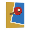 Equipo rojo de tenis de mesa - Rosi Feist | Cuadro decorativo de Canvas Lab