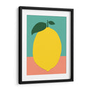 Limón con dos hojas - Rosi Feist | Cuadro decorativo de Canvas Lab