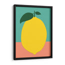 Limón con dos hojas - Rosi Feist | Cuadro decorativo de Canvas Lab