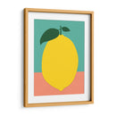 Limón con dos hojas - Rosi Feist | Cuadro decorativo de Canvas Lab