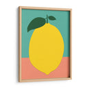Limón con dos hojas - Rosi Feist | Cuadro decorativo de Canvas Lab
