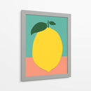 Limón con dos hojas - Rosi Feist | Cuadro decorativo de Canvas Lab
