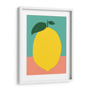 Limón con dos hojas - Rosi Feist | Cuadro decorativo de Canvas Lab