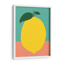 Limón con dos hojas - Rosi Feist | Cuadro decorativo de Canvas Lab