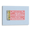 The Grand Budapest Hotel Poster - Studio Mandariini | Cuadro decorativo de Canvas Lab