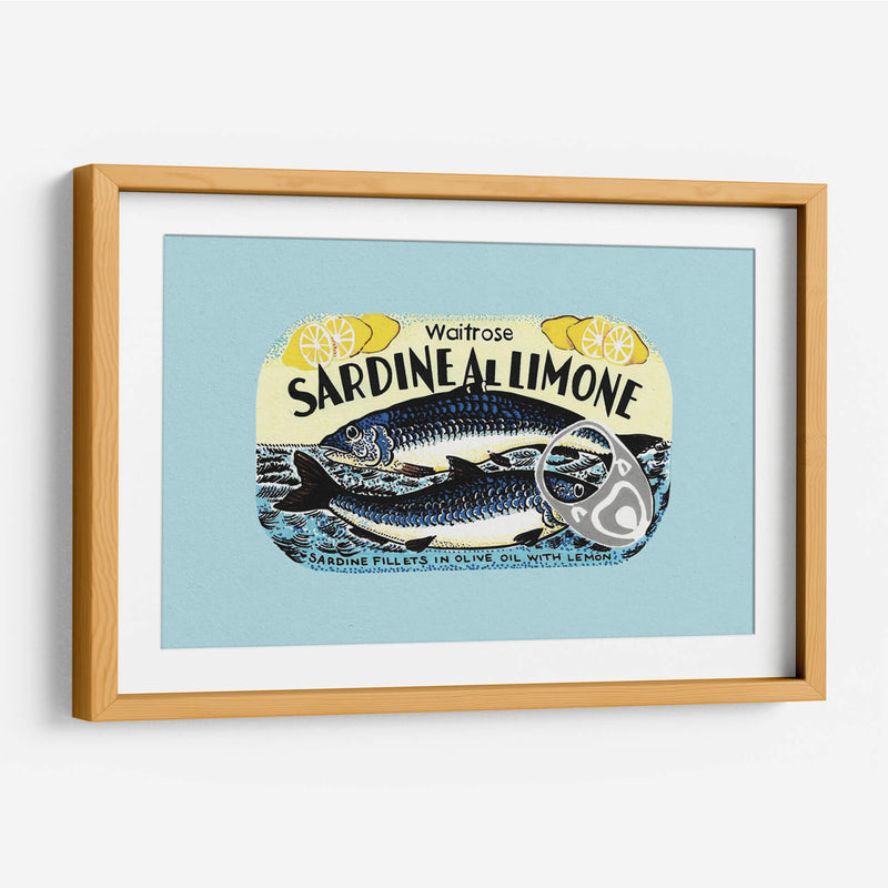 Sardina Al Limone - Studio Mandariini | Cuadro decorativo de Canvas Lab