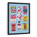 Tomates enlatados - Studio Mandariini | Cuadro decorativo de Canvas Lab