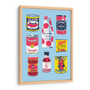 Tomates enlatados - Studio Mandariini | Cuadro decorativo de Canvas Lab