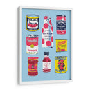 Tomates enlatados - Studio Mandariini | Cuadro decorativo de Canvas Lab