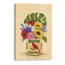 Flores en una lata de café Vintage - Raissa Oltmanns | Cuadro decorativo de Canvas Lab