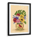 Flores en una lata de café Vintage - Raissa Oltmanns | Cuadro decorativo de Canvas Lab
