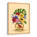 Flores en una lata de café Vintage - Raissa Oltmanns | Cuadro decorativo de Canvas Lab