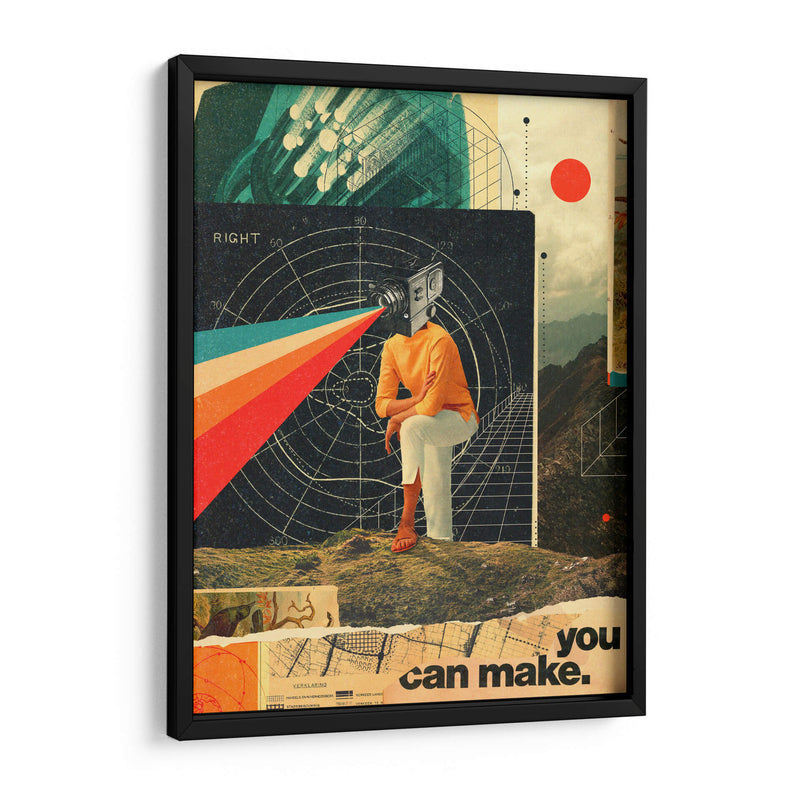 Puedes hacerlo bien - Frank Moth | Cuadro decorativo de Canvas Lab