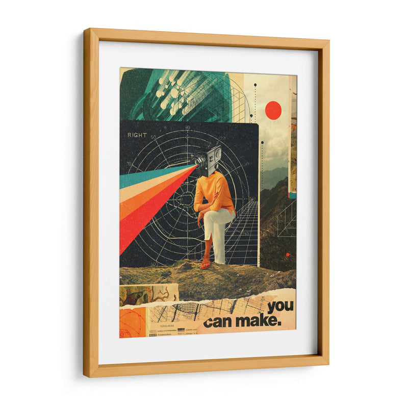 Puedes hacerlo bien - Frank Moth | Cuadro decorativo de Canvas Lab