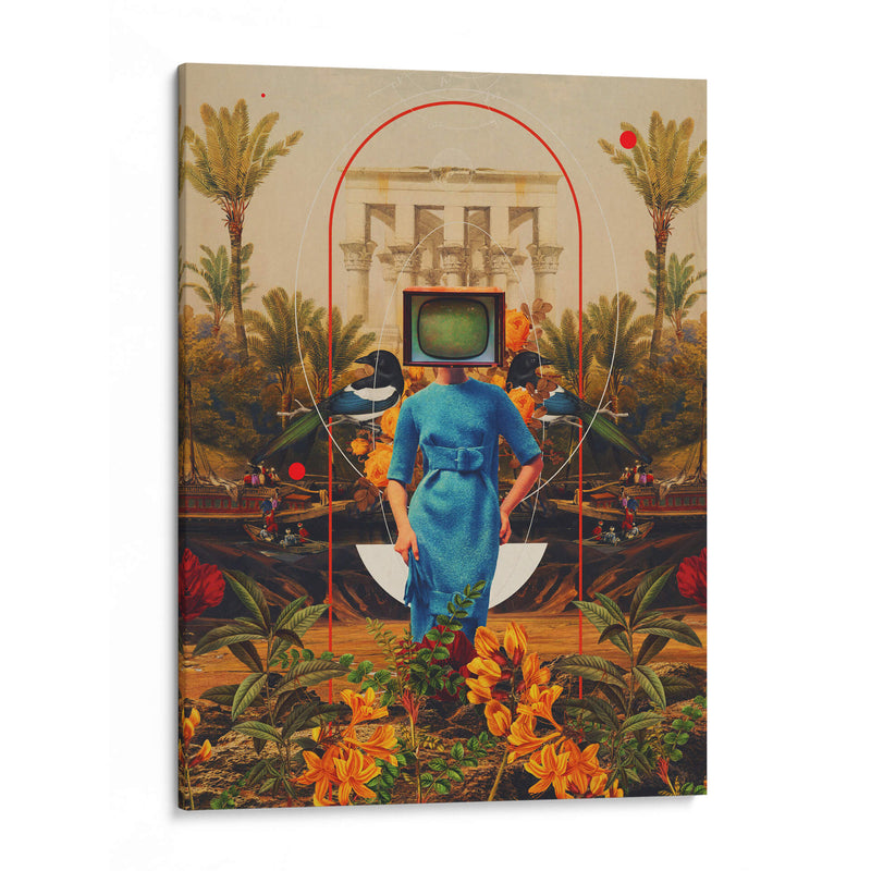 Sus asimetrías - Frank Moth | Cuadro decorativo de Canvas Lab