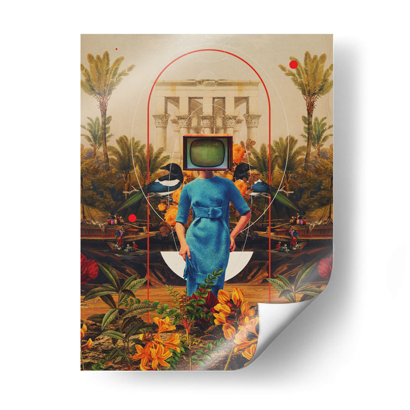 Sus asimetrías - Frank Moth | Cuadro decorativo de Canvas Lab