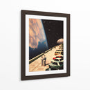 Paseo espacial - Taudalpoi | Cuadro decorativo de Canvas Lab