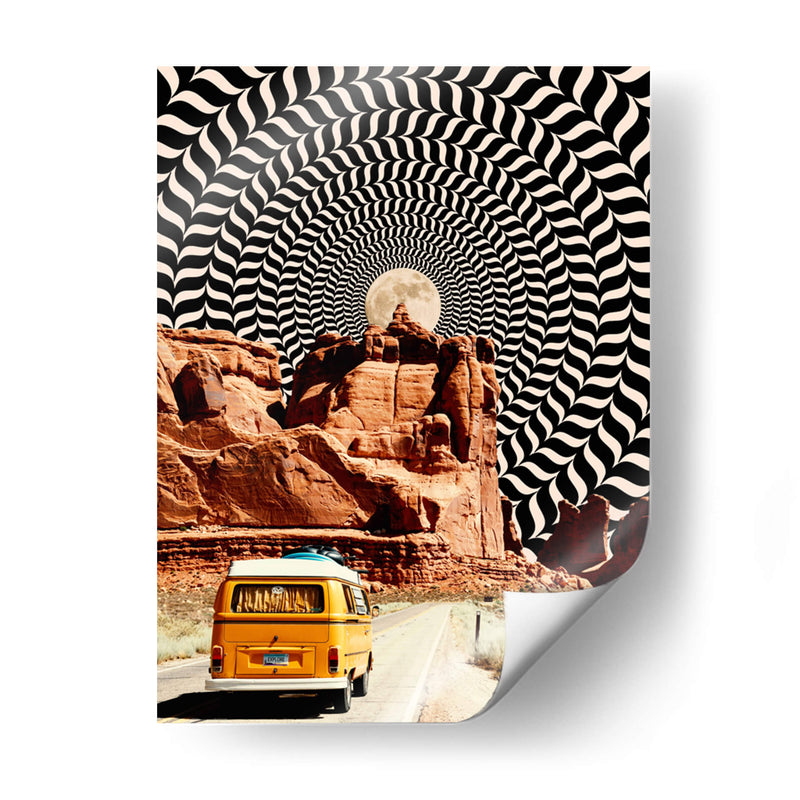 El verdadero viaje por carretera - Taudalpoi | Cuadro decorativo de Canvas Lab