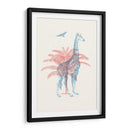 Jirafa 3D - Florent Bodart | Cuadro decorativo de Canvas Lab