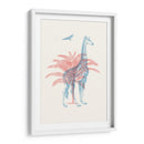 Jirafa 3D - Florent Bodart | Cuadro decorativo de Canvas Lab