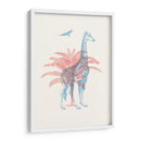 Jirafa 3D - Florent Bodart | Cuadro decorativo de Canvas Lab